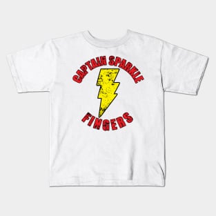 Captain Sparkle Fingers from Shazam! Kids T-Shirt